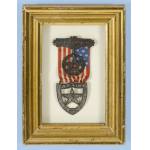 GRAPHIC MEDAL FROM THE PATRIOTIC ORDER SONS OF AMERICA, 1876-1900  Preview