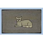 CAT HOOKED RUG, AMISH, PENNSYLVANIA: Preview