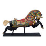 ARMORED CAROUSEL HORSE, MADE BY C.W. PARKER, LEAVENWORTH, KANSAS  Preview