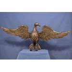 A Fine 18th Century Massive Gilded Carved Wood Eagle, Southern European, Probably Italian. Preview