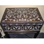 Anglo-Indian Ivory Inlaid Ebony Workbox On Stand Preview