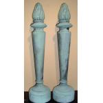 Pair Bronze Torch-Form Architectural Elements Preview