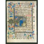 IM-9022: Medieval Psalter Leaf - David Playing Bells Preview