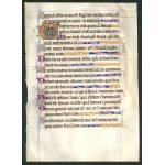 IM-8505: Important Medieval Psalter Leaf Preview