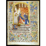 IM-4864: Book of Hours Leaf - Mass of St. Gregory Preview