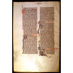 IM-3188: Medieval Bible Leaf - Exceptional illuminations Preview