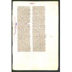 IM-9277:  c. 1250 Bible Leaf - Joseph and his brothers Preview