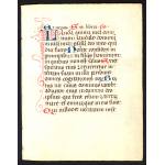IM-8712: Book of Hours Leaf, c. 1460-80 - Psalms Preview