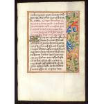 IM-5364: Book of Hours Leaf with elaborate borders Preview
