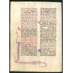 IM-9480: Early 14th century Breviary Leaf with exceptional initial Preview