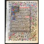 IM-9235: Book of Hours Leaf - made for the English market - elaborate borders Preview