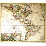 M-11082: Map of the Americas with California as an Island Preview