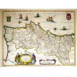 M-11078: Jansson Map of Portugal - 1642 Preview