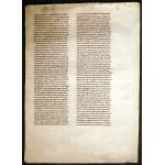 IM-6738: Extremely Rare Manuscript Leaf from the Monastery of Citeaux - c. 1150 Preview